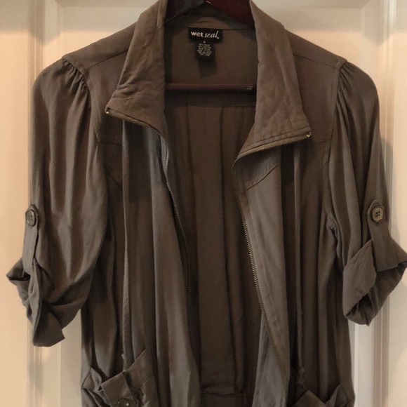 Olive Blazer Sz Sm - Picture 1 of 2